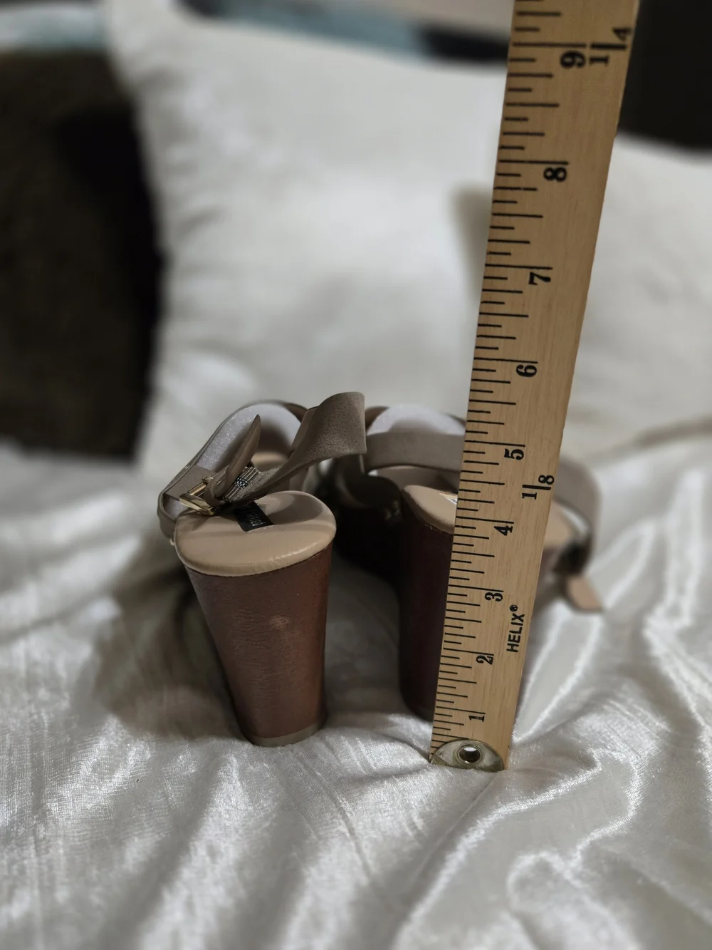 Wedge Slide Sandals in Taupe By Parker & Sky Size 8 NWOB!